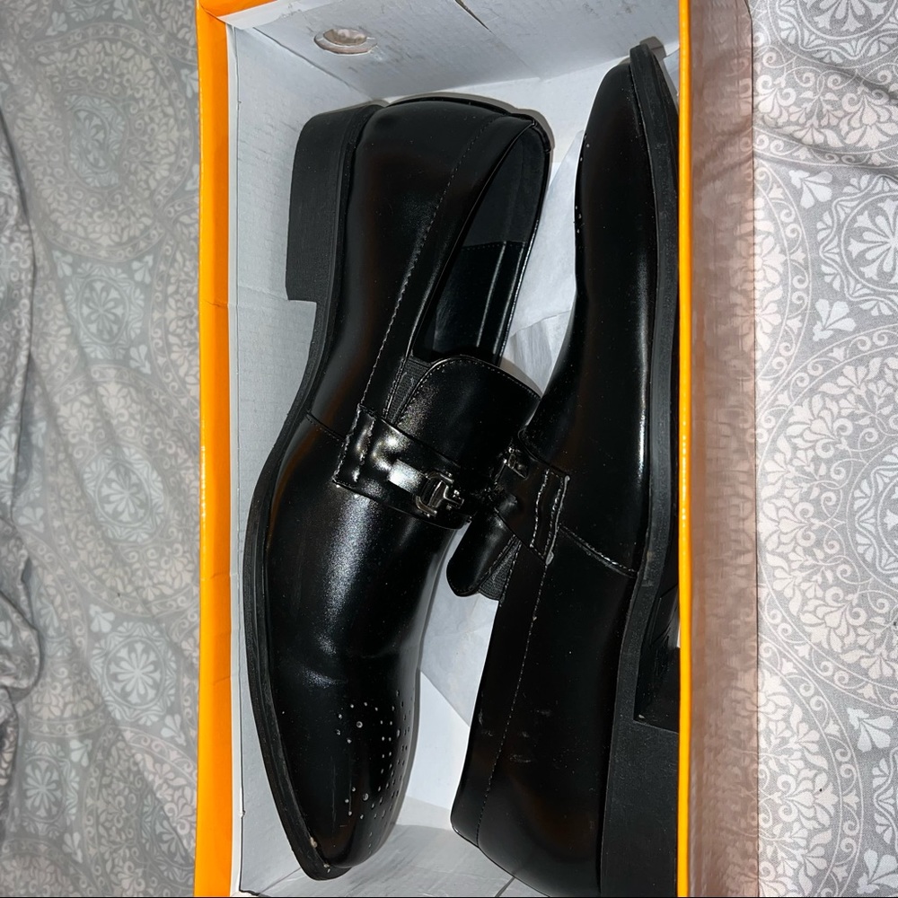 MENS BLACK FORMAL SHOES